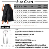 Women's Elegant Long Ruffled Skirt Pants - Grey - Skirt Pant - XXXL - Polyester - image 33