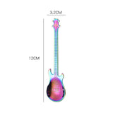 1/3/5/10pcs Spoon Sets - Multicolor - Guitar Spoon - Stainless Steel - image 21