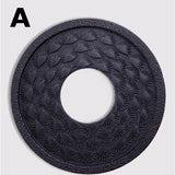 Japanese Teapot Pad Cast Iron Pot Holder - Black - 1 / Pad A / Trivet - Medium - Cast Iron - image 13