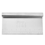 Stainless Steel Dough Cutter - Silver - Large Cake Tool 22cm - Medium - Stainless Steel - image 3