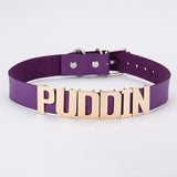 Unisex Gothc Puddin Choker Necklace - Black - 1 / Buckle / 17.32 x 0.78" / Necklace - M - PU Leather - image 10