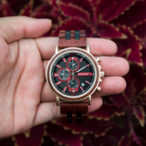 Men's Women's Stylish Wooden Watches - Blue - S18-6 / Customized / Wood Watch - Medium - Wood/Stainless Steel - image 33