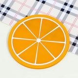 Fruit Design Drink Mats 6-7 Pcs Sets - Mixed - 7 Pcs Cup Coasters - Small - Silicone Rubber - image 13