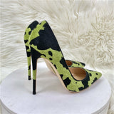 Funki Buys | Shoes | Women's High Animal Print Stilettos Flock