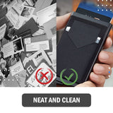 Unisex Slim RFID Pop Up Card Case - Grey - Pop Up Card Holder - 3.74 x 2.56 x 0.31" - Aluminum/ABS - image 27
