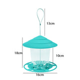 Squirrel Proof Hanging Bird Feeder - Brown - Hanging Bird Feeder - M - Plastic - image 21