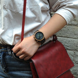 Men's Women's Elegant Wood Watches - Pink - Quartz Watch - Medium - Wood - image 8