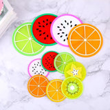 Fruit Design Drink Mats 6-7 Pcs Sets - Mixed - 7 Pcs Cup Coasters - Small - Silicone Rubber - image 7