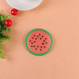 Fruit Design Drink Mats 6-7 Pcs Sets - Mixed - 7 Pcs Cup Coasters - Small - Silicone Rubber - image 8