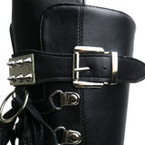 Women's New Gothic Style Platform Boots - Black - 1 - Patent - Boots - 10 B - PU Leather - image 33