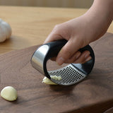 Wood Garlic Spice Crusher - Brown - Mortar and Pestle - Bamboo Wood - image 11