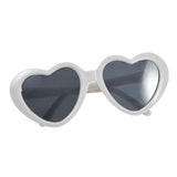 Cute Heart Shaped Pet Sunnies - White - Pet Sunglasses - Small - Plastic - image 23