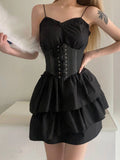 Funki Buys | Belts | Women's Goth Under Bust Cincher Belt - Style1 Black C / One Size / Polyester/PU Leather - image 31