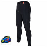 Men's Compression Cycling Tights - Black - F / Compression Tights - XXS - Polyester Spandex - image 4