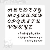 Funki Buys | Earrings | Custom Name Initi... - Custom SMTER01-AB  Font / Silver Color - Earrings / Stainless Steel - image 34