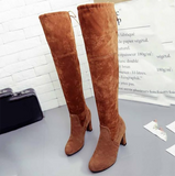 Funki Buys | Boots | Women's Thigh High Over Knee L... - Black - Over Knee Suede Boots / 10.5 B / Suede PU Leather - image 37