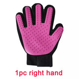 De-shedding Gloves 2 Pcs - Purple - 1 Pc Right Glove - One Size - Adjustable - Silicone - image 26