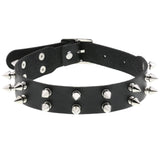 Unisex Hip Hop PU Leather Choker - PU Leather - image 11
