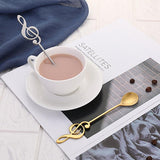 Musical Note Coffee Spoons 1/3/5/10 Pcs - Silver - Music Note Spoon - 10 Pcs - Stainless Steel - image 23