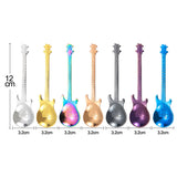 1/3/5/10pcs Spoon Sets - Silver - Guitar Spoon - Stainless Steel - image 15