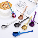 1/3/5/10pcs Spoon Sets - Silver - Guitar Spoon - Stainless Steel - image 5