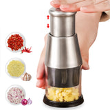 Wood Garlic Spice Crusher - Beige - Garlic Chopper - Bamboo Wood - image 13
