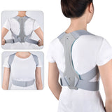 Adjustable Posture Support - Grey - Posture Corrector - L - 36-48 inch - Neoprene - image 3