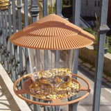 Squirrel Proof Hanging Bird Feeder - Brown - Hanging Bird Feeder - M - Plastic - image 12