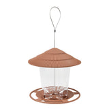 Squirrel Proof Hanging Bird Feeder - Brown - Hanging Bird Feeder - M - Plastic - image 17