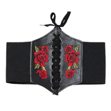 Funki Buys | Belts | Women's Goth Under Bust Cincher Belt - Style1 Black C / One Size / Polyester/PU Leather - image 43