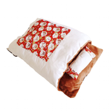 Cat Sleeping Bag Japanese Cat Bed - Blue/White - Cat Sleeping Bag - XL - Cotton - image 25