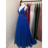 Women's Long Chiffon Tulle Prom Dress - Dark Gray - Dress - 22W - Chiffon/Tulle - image 15