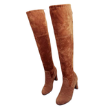 Funki Buys | Boots | Women's Thigh High Over Knee L... - Black - Over Knee Suede Boots / 10.5 B / Suede PU Leather - image 48