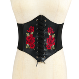 Funki Buys | Belts | Women's Goth Under Bust Cincher Belt - Style1 Black C / One Size / Polyester/PU Leather - image 5