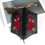 Funki Buys | Belts | Women's Goth Under Bust Cincher Belt - Style1 Black C / One Size / Polyester/PU Leather - image 7