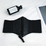 Funki Buys | Belts | Women's Goth Under Bust Cincher Belt - Style1 Black C / One Size / Polyester/PU Leather - image 13
