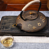 Cherry Blossoms Cast Iron Tea Kettle - Black - 1 / Cherry Blossom Red / Teapot - Medium - Cast Iron - image 15