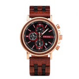Men's Women's Stylish Wooden Watches - Blue - S18-6 / Customized / Wood Watch - Medium - Wood/Stainless Steel - image 28