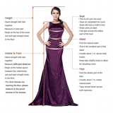 Women's Plus Size Evening Prom Dress - Dark Purple - Dress - Chiffon Lace - image 18