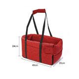 Portable Pet Booster Carry Bag - Red - 1 / Pet Carrier - S - Plush - image 37