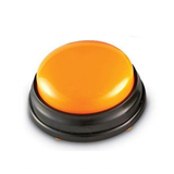 Recordable Button Learning Aid for Kids, Pets - Orange - Recordable Button - 3.5 x 1.7" - ABS Plastic - image 9