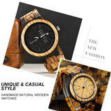 Men's Women's Stylish Wood Watches - Beige - C-O26-1 / Wood Watch - 1.77 x 0.90 x 0.82 x 0.47" - Bamboo - image 13