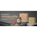 Men's Women's Elegant Wood Watches - Pink - Quartz Watch - Medium - Wood - image 17