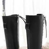Women's Leather Winter Boots Sheep Skin - Black - Winter Boots - 12 B - Genuine Leather / Fleece - image 22
