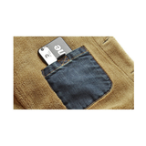 Men's Fleece Denim Trucker Jackets - Blue - Light Blue /  Denim Sherpa Trucker Jacket - 7XL - Denim - image 32