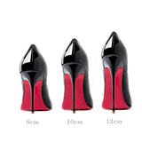 Women's Luxury Red Soles Stiletto Pumps - Beige - 2 / 8cm Stiletto - 46 B - PU Leather - image 40
