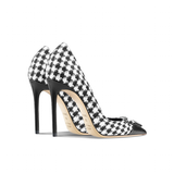 Women's Genuine Leather Patent Pumps - Black 1 - 6cm Heel / Stiletto Shoes - 41 B - Genuine Leather - image 8