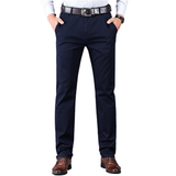 Men's Modern Stretch Business Work Pants - Royal Blue - Pants - 42 - Polyester Spandex - image 35