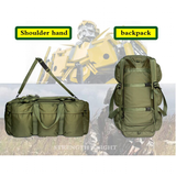 Travel Bags Large Capacity Bag 100L - Army Green - Military Bag - Extra Large - 100 Liter - Polyester Canvas - image 17