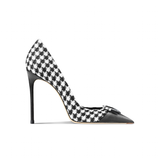 Women's Genuine Leather Patent Pumps - Black 1 - 6cm Heel / Stiletto Shoes - 41 B - Genuine Leather - image 15